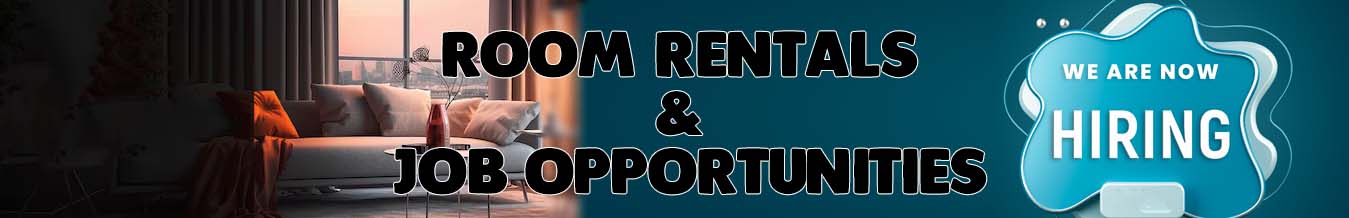 Room Rentals & Job Opportunities